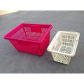 Best selling good quality colored plastic laundry baskets, baskets wholesale,shopping baskets with wheels